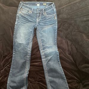 SILVER aiko bootcut jeans